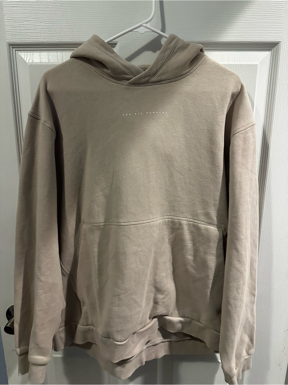 Lululemon Steady State For All Runners Hoodie Men’s XL Mojave Tan LM3F09S